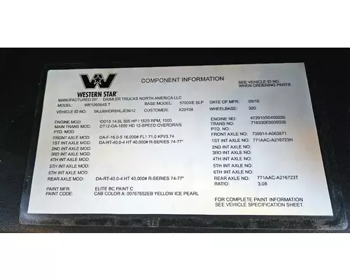 WESTERN STAR TRUCKS 5700 XE Used Trucks