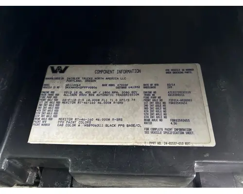 WESTERN STAR 4700SF Cab