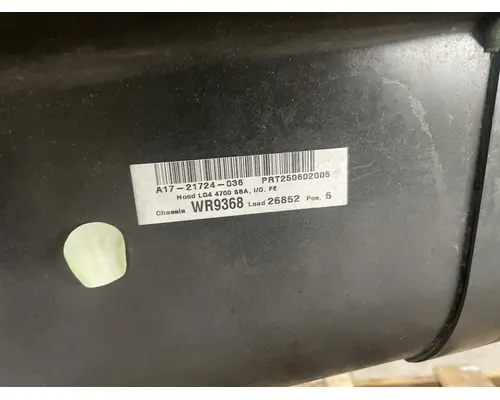 WESTERN STAR 47X SBA Hood