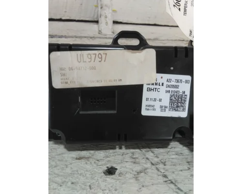 WESTERN STAR 47X SB TEMPERATURE CONTROL