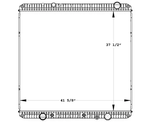 WESTERN STAR 4800 Radiator