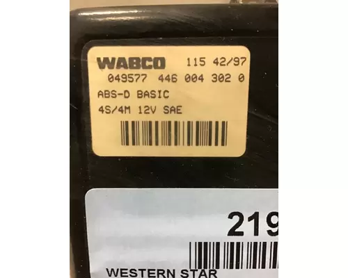 WESTERN STAR 4900 BRAKE CONTROL MODULE (ABS)