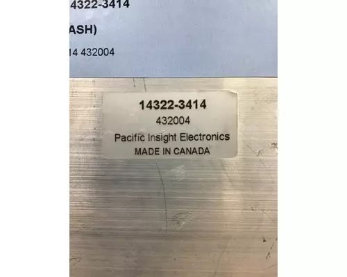 WESTERN STAR 4900 DASH CONTROL MODULE