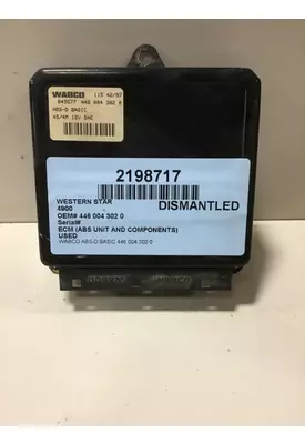 WESTERN STAR 4900 ECM (ABS UNIT AND COMPONENTS)