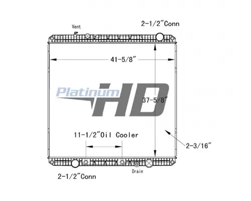 WESTERN STAR 4900 RADIATOR ASSEMBLY