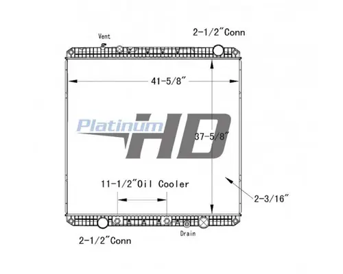 WESTERN STAR 4900 RADIATOR ASSEMBLY