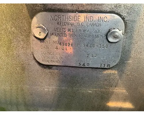 WESTERN STAR 4964EX Fuel Tank