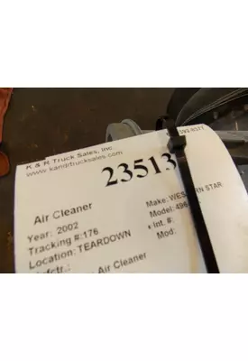 WESTERN STAR 4964SX Air Cleaner/Parts 