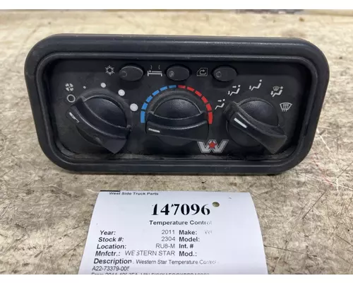 WESTERN STAR A22-73379-005 Temperature Control
