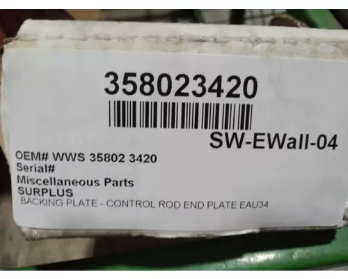 WESTERN STAR  Miscellaneous Parts