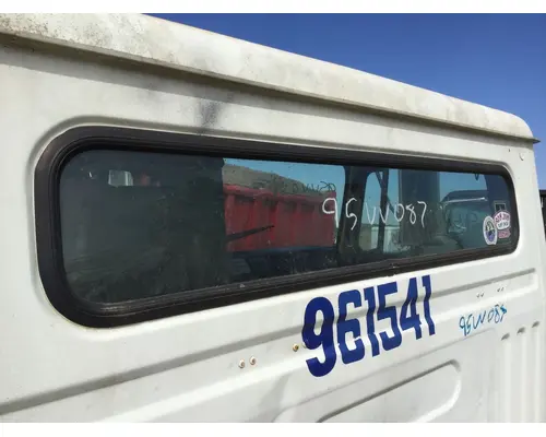 WHITE VOLVO WAH Back Glass