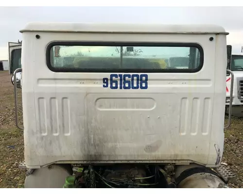 WHITE VOLVO WAH Back Glass