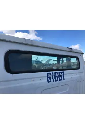 WHITE VOLVO WAH Back Glass