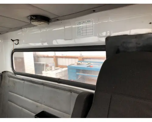 WHITE VOLVO WAH Back Glass