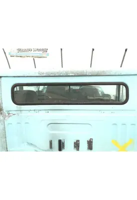 WHITE VOLVO WAH Back Glass