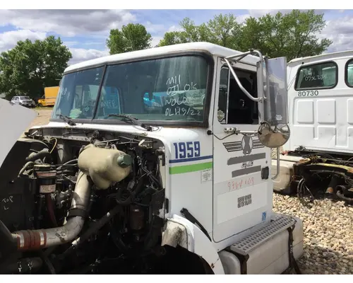 WHITE VOLVO WAH Cab Assembly