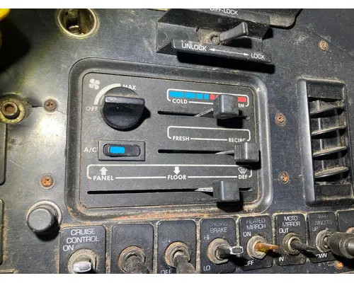 WHITE VOLVO WAH Cab Misc. Interior Parts