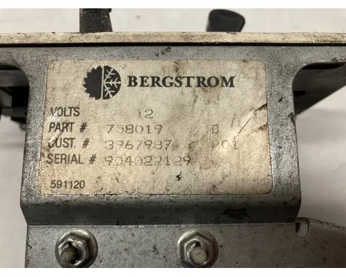 WHITE VOLVO WAH Cab Misc. Interior Parts