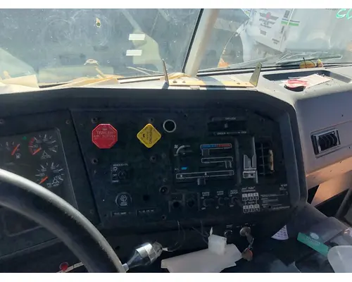 WHITE VOLVO WAH Dash Assembly