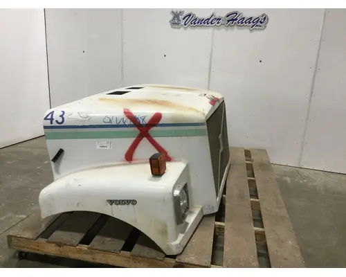 WHITE VOLVO WAH Hood