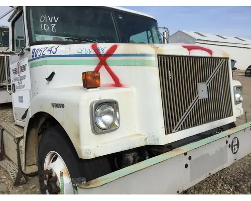 WHITE VOLVO WAH Hood
