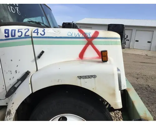 WHITE VOLVO WAH Hood