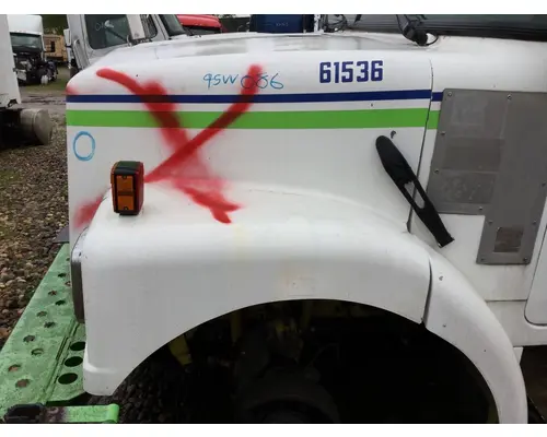 WHITE VOLVO WAH Hood