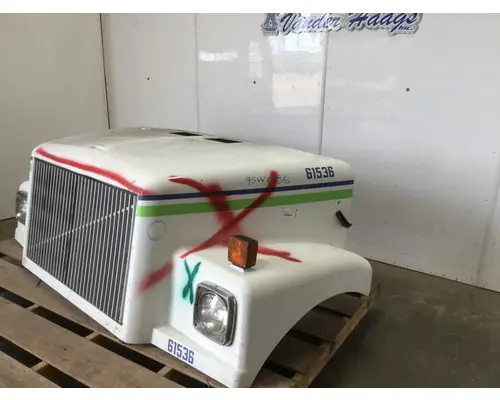 WHITE VOLVO WAH Hood