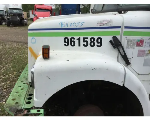 WHITE VOLVO WAH Hood