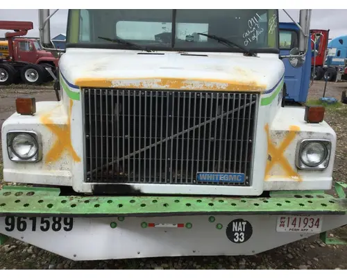 WHITE VOLVO WAH Hood