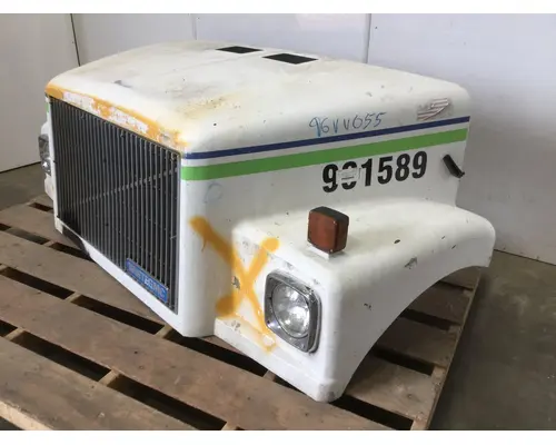 WHITE VOLVO WAH Hood