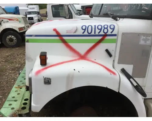 WHITE VOLVO WAH Hood