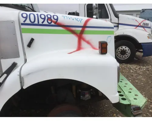 WHITE VOLVO WAH Hood