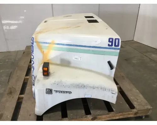 WHITE VOLVO WAH Hood