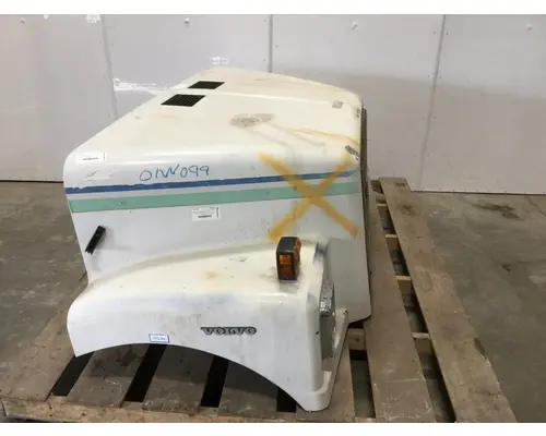 WHITE VOLVO WAH Hood