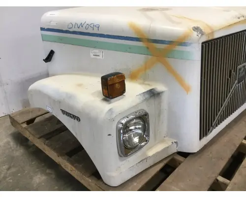 WHITE VOLVO WAH Hood
