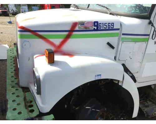 WHITE VOLVO WAH Hood