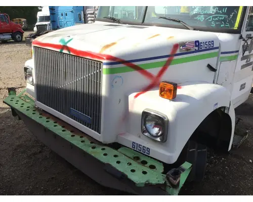 WHITE VOLVO WAH Hood