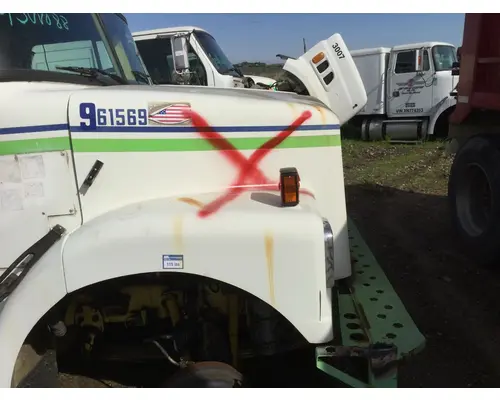 WHITE VOLVO WAH Hood