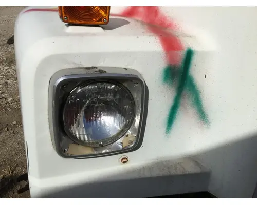 WHITE VOLVO WAH Hood