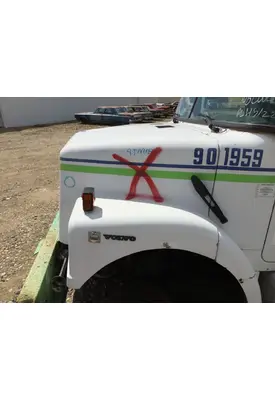 WHITE VOLVO WAH Hood