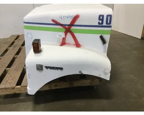 WHITE VOLVO WAH Hood