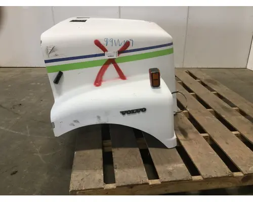 WHITE VOLVO WAH Hood