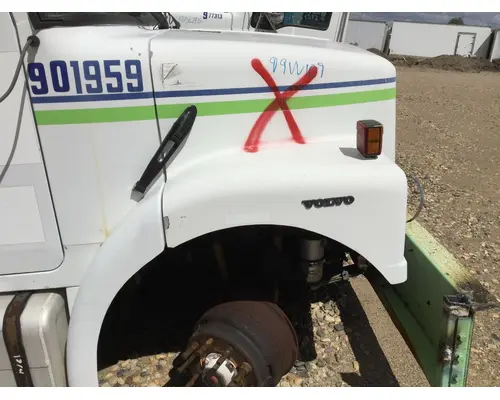 WHITE VOLVO WAH Hood