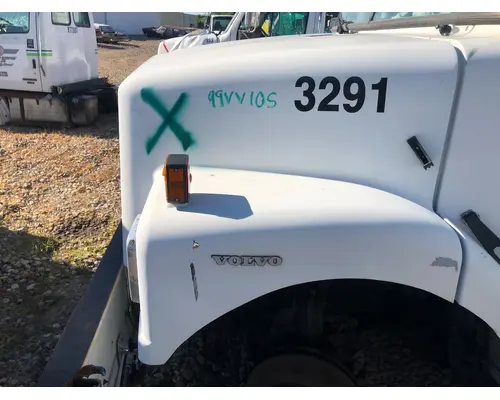 WHITE VOLVO WAH Hood