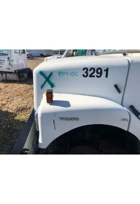 WHITE VOLVO WAH Hood