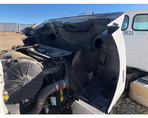 WHITE VOLVO WAH Hood