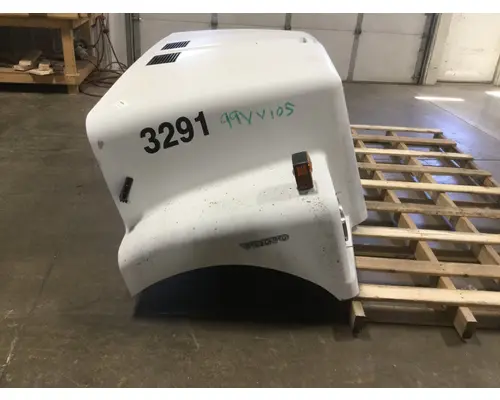 WHITE VOLVO WAH Hood