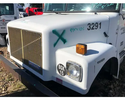 WHITE VOLVO WAH Hood