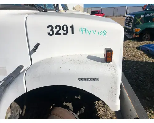 WHITE VOLVO WAH Hood